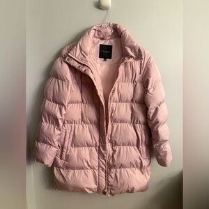 Talbots Blush Pink Puffer Coat for Women